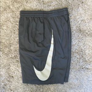 Grey Nike Dri Fit shorts